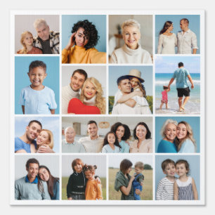 Create Your Own 15 Photo Collage Sign