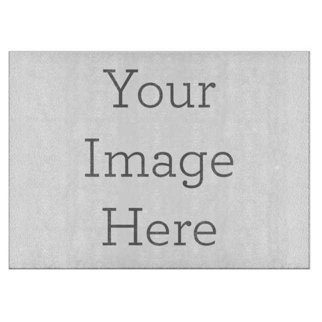 Decorative Glass Cutting Board 15"x11" (Front)