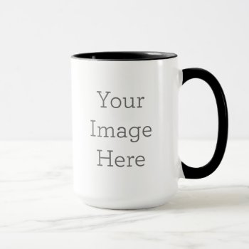 Create Your Own 15oz Combo Two Tone Coffee Mug by zazzle_templates at Zazzle