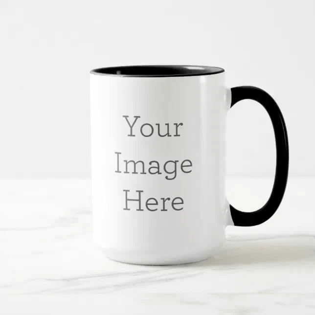 Create Your Own 15oz Combo Two Tone Coffee Mug | Zazzle