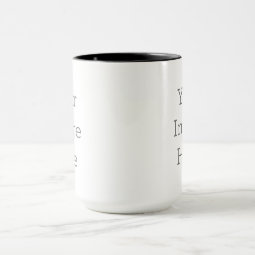 Create Your Own 15oz Combo Two Tone Coffee Mug | Zazzle