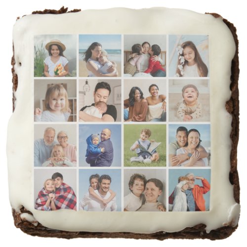 Create Your Own 16 Photo Collage Brownie