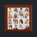 Create Your Own 16 Photo Collage Gift Box<br><div class="desc">Create your own 16 Photo Collage for Christmas, Birthdays, Weddings, Anniversaries, Graduations, Father's Day, Mother's Day or any other Special Occasion, with our easy-to-use design tool. Add your favorite photos of friends, family, vacations, hobbies and pets and you'll have a stunning, one-of-a-kind photo collage. Our custom photo collage is perfect...</div>
