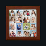 Create Your Own 16 Photo Collage Gift Box<br><div class="desc">Create your own 16 Photo Collage for Christmas, Birthdays, Weddings, Anniversaries, Graduations, Father's Day, Mother's Day or any other Special Occasion, with our easy-to-use design tool. Add your favorite photos of friends, family, vacations, hobbies and pets and you'll have a stunning, one-of-a-kind photo collage. Our custom photo collage is perfect...</div>