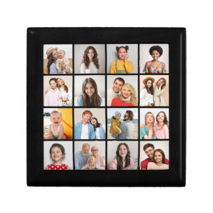 Create Your Own 16 Photo Collage Gift Box