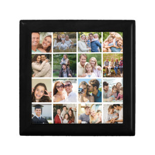 Create your Own 16 Photo Collage Gift Box