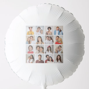 Create Your Own 16 Photo Collage Party Balloon