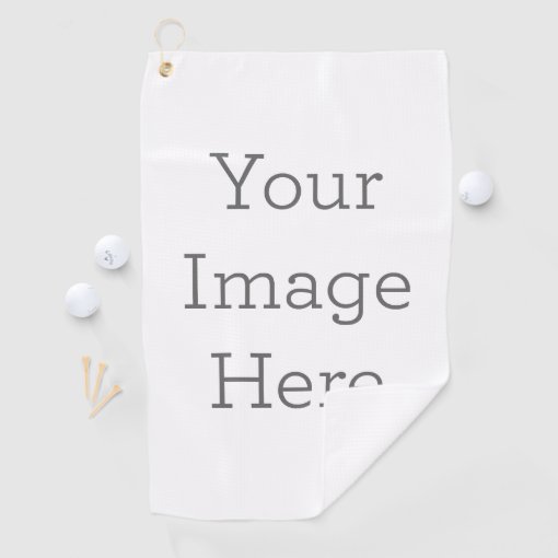 Create Your Own 16" x 24" Golf Towel Zazzle