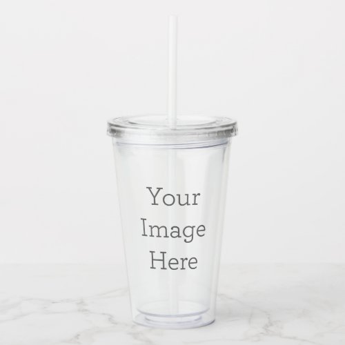 Create Your Own 16oz Clear Tumbler