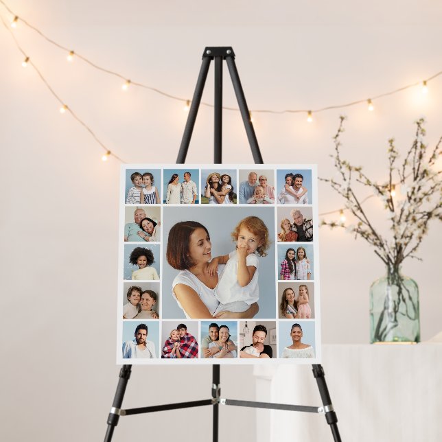 Create Your Own 17 Photo Collage Foam Board (In Situ (Stand))