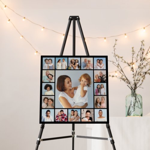 Create Your Own 17 Photo Collage Foam Board
