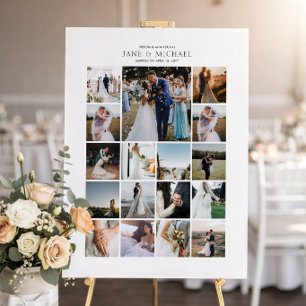Create Your Own 17 Photo Collage  Foam Board