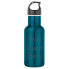 Create Your Own 18 oz Stainless Steel Water Bottle