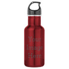 Create Your Own 18 oz Stainless Steel Water Bottle