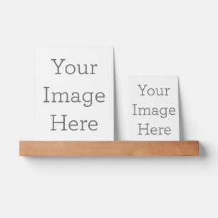 Create Your Own 18'' Walnut Photo Ledge