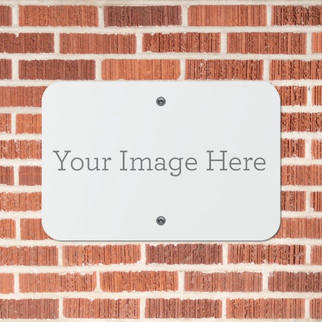 Non Reflective 18" x 12" Parking Sign (In Situ(Brick))