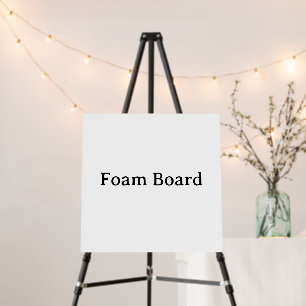 Create Your Own 18" x 18" Square Foam Board
