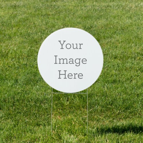 Create Your Own 18 x 18 Yard Sign with H frame