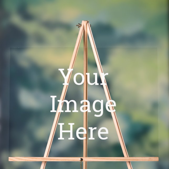 Custom 18" x 24" Acrylic Sign (Neutral)