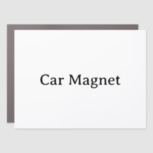 Create Your Own 18" X 24" Rectangle Normal Car Magnet