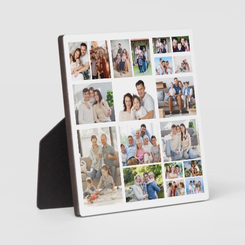 Create Your Own 19 Photo Collage  Plaque