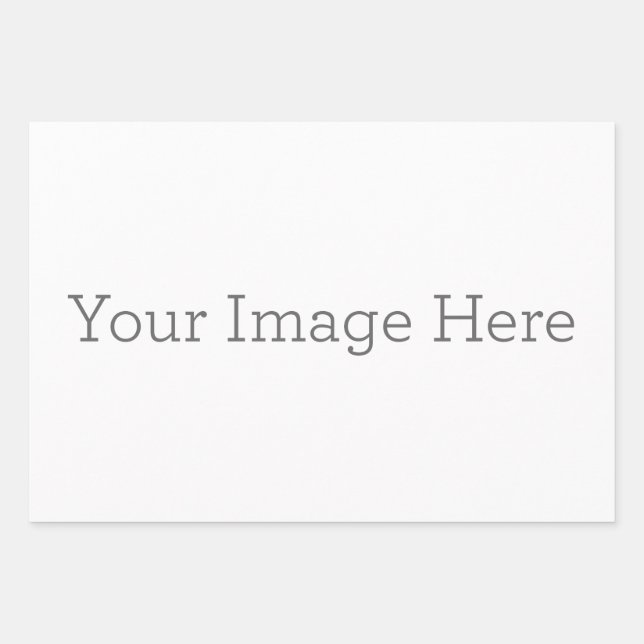 19" x 29" Wrapping Paper Sheets, Matte 19" x 29" (Front)