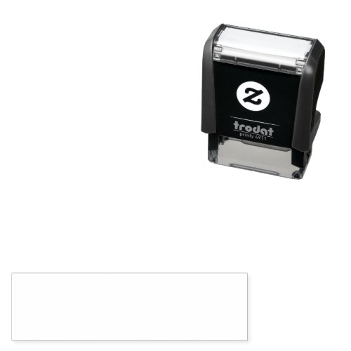 Create Your Own 1.4" x 0.4" Self-inking Stamp
