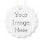 Create Your Own 1.75" Diameter Scalloped Tags