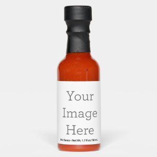 Create Your Own 1.7oz Hot Sauce Favor