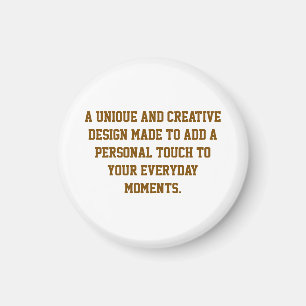 Create Your Own 1¼ Circular Magnet