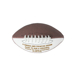 Create Your Own 1 Panel Mini Football
