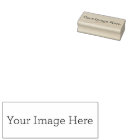 Create Your Own 1" x 2.5" Wood Art Stamp