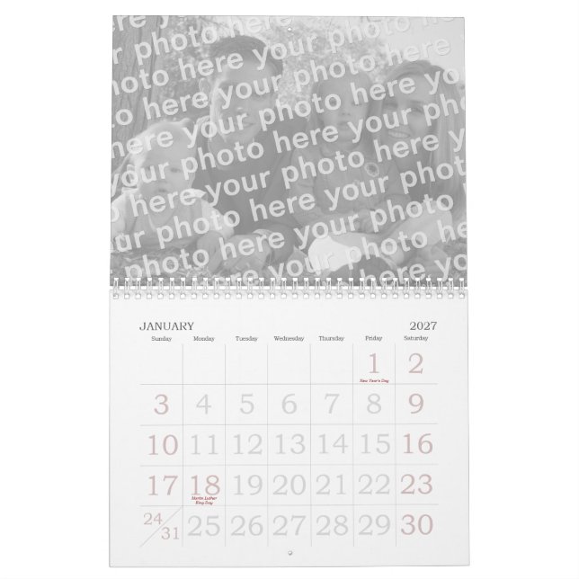 Create Your Own 2011 Photo Calendars (Jan 2027)
