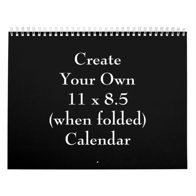 Create Your Own ~ 2020 Calendar (Cover)