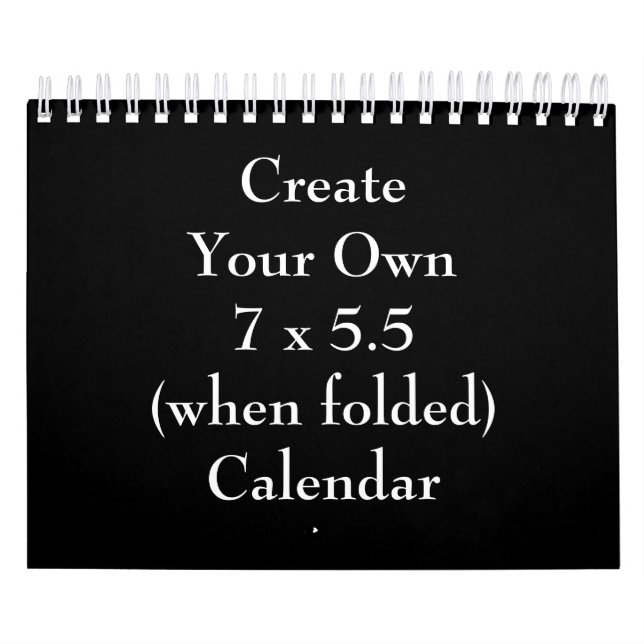 Create Your Own ~ 2020 Calendar (Cover)