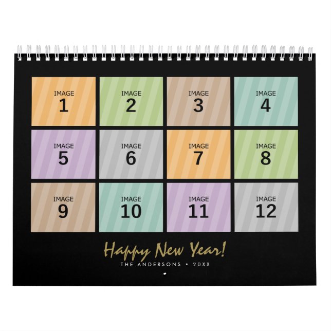 Create Your Own 2024 Custom Family Photo Calendar (Cover)