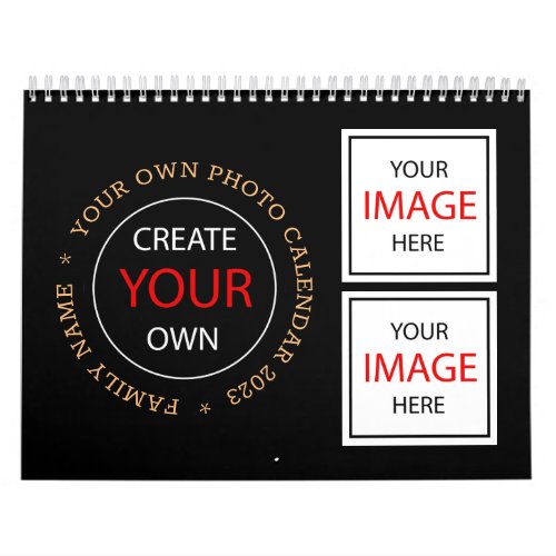 Create Your Own 2024 Photo Personalized  Custom Calendar