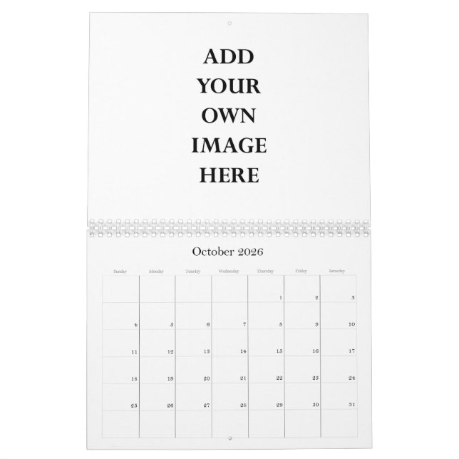 create your own 2026 calendar | Zazzle