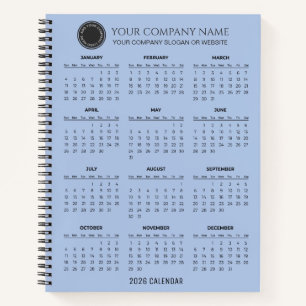 Create Your Own 2026 Company Calendar Notebook