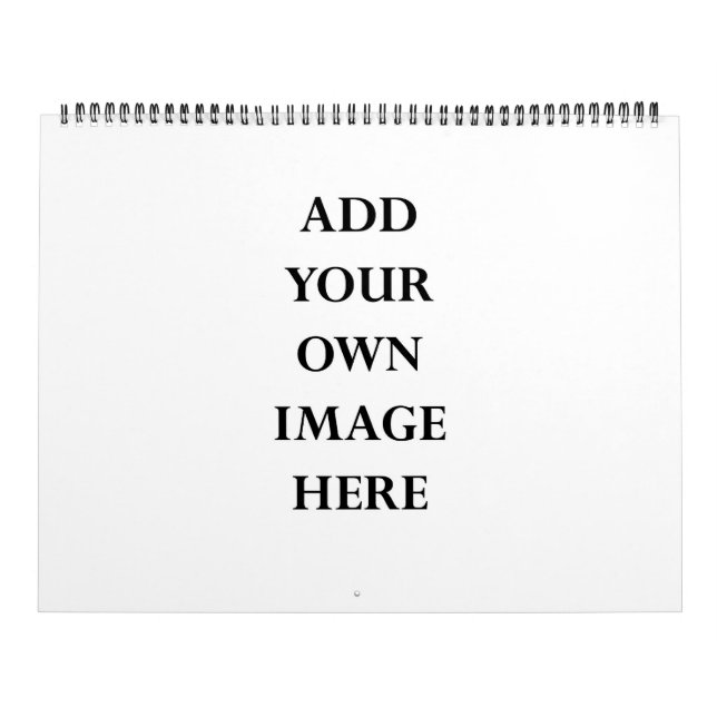 create your own 2026 large calendar (Cover)