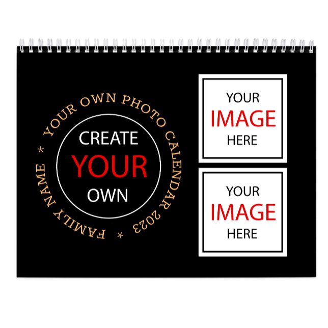 Create Your Own 2026 Photo Personalized / Custom Calendar (Photo Calendar Template / customize)