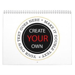 Create Your Own 2027 Personalized, branded / Photo Calendar