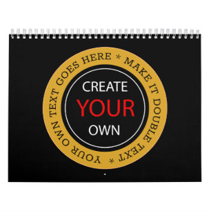 Create Your Own 2027 Personalized, branded / Photo Calendar
