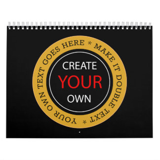 Create Your Own 2027 Personalized, branded / Photo Calendar