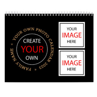Create Your Own 2027 Photo Personalized / Custom Calendar