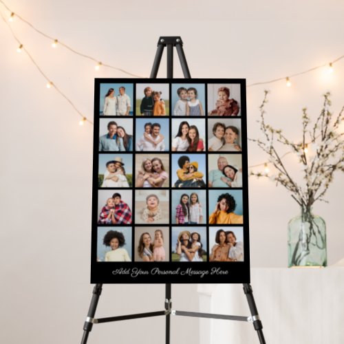 Create Your Own 20 Photo Collage Add Your Greeting Foam Board