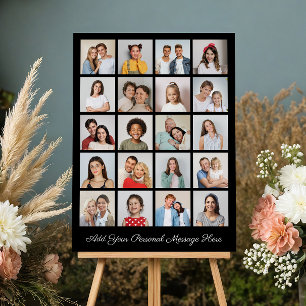 Create Your Own 20 Photo Collage Add Your Greeting Foam Board