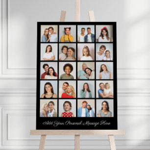 Create Your Own 20 Photo Collage Add Your Greeting Foam Board
