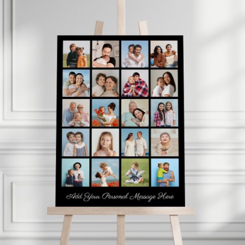 Create Your Own 20 Photo Collage Add Your Greeting Foam Board