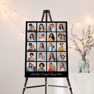 Create Your Own 20 Photo Collage Add Your Greeting Foam Board